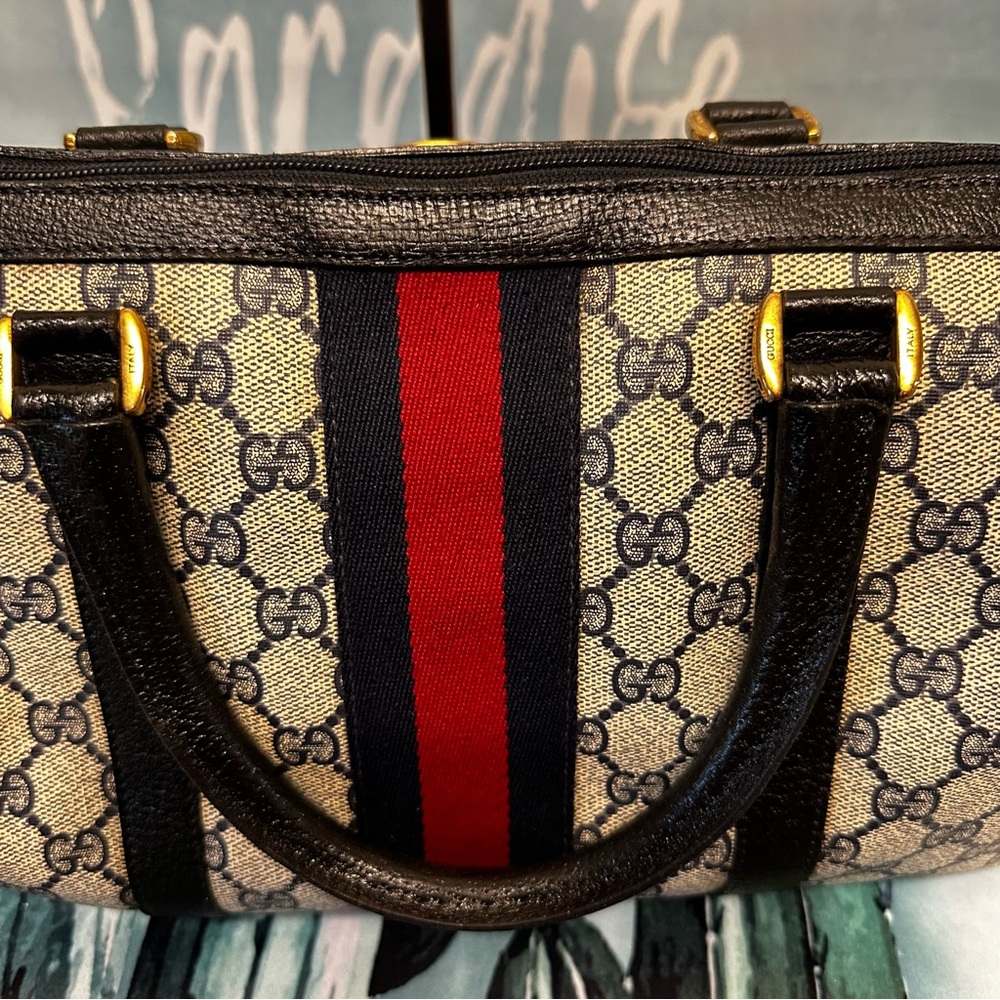 Vintage Gucci Boston Bag - Picture 7 of 12